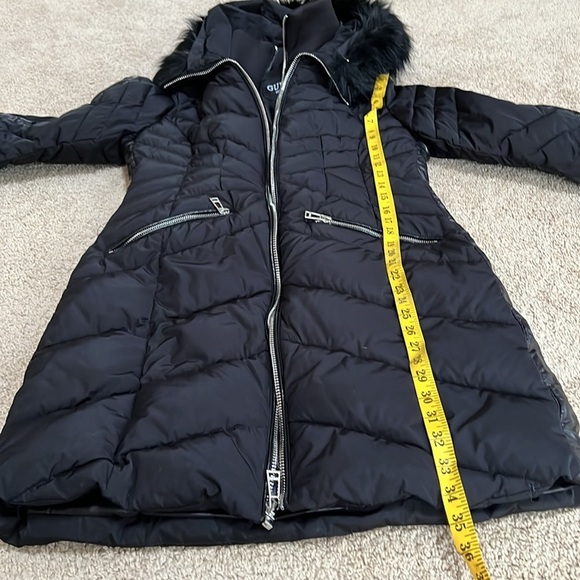 New! Guess small black double zippered puffer jacket. - Picture 11 of 13